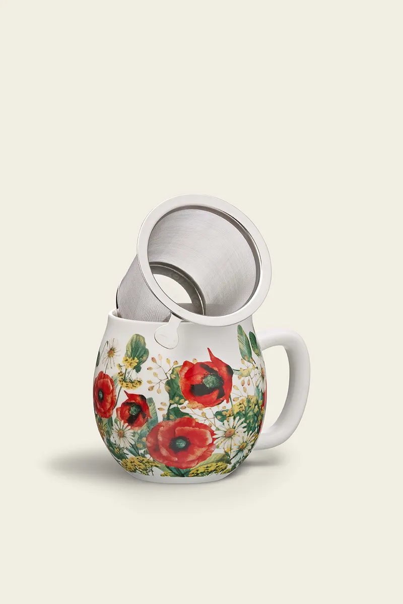 Tisaniera Bouquet Papavero
