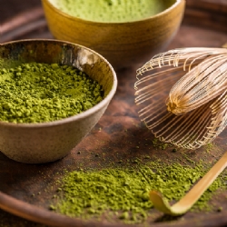 Matcha Tsuki BIO Tè in polvere Tè verde Giapponese in sacchetto da 100 grammi Sfuso