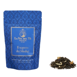 Il Segreto dei Medici Tè in foglia Miscele e Tè aromatizzati tè al gelsomino floreale Firenze in sacchetto da 50 grammi sfuso
