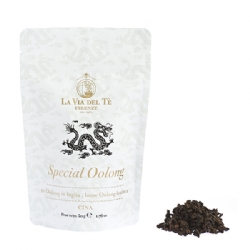 Tè in foglia semi-ossidato Special Oolong Le Grandi Origini in sacchetto da 50 grammi