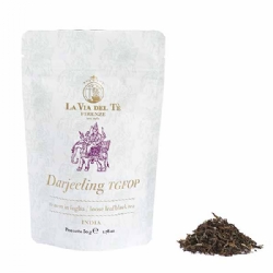 Tè nero indiano foglia intera Darjeeling TGFOP Le Grandi Origini in sacchetto da 50 grammi