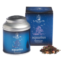 Costellazioni Aquarius lattina da 100 grammi tè sfuso