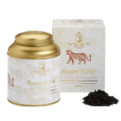 Assam TGFOP Tè nero Indiano Sfuso in latta da 100 grammi Grandi Origini