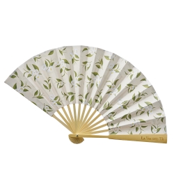 Camelia paper fan