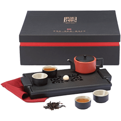 Red Dragon Tea Set