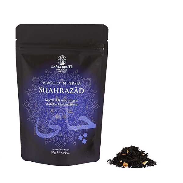Shahrazad Tè in foglia - Viaggio in Persia Collezione Tea Travels in sacchetto da 50 grammi