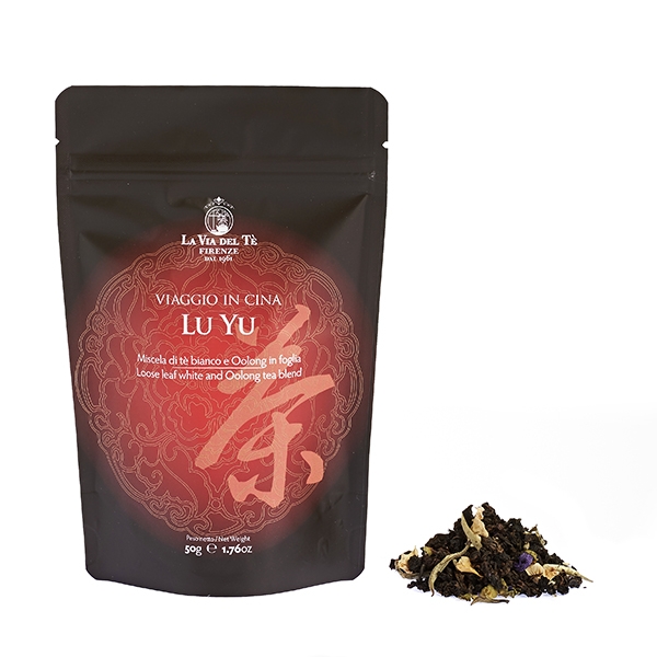 Lu Yu Tè in foglia - Viaggio in Cina Collezione Tea Travels in sacchetto da 50 grammi