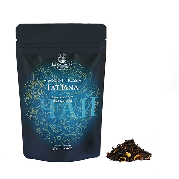 Tat'jana Tè in foglia - Viaggio in Russia Collezione Tea Travels in sacchetto da 50 grammi