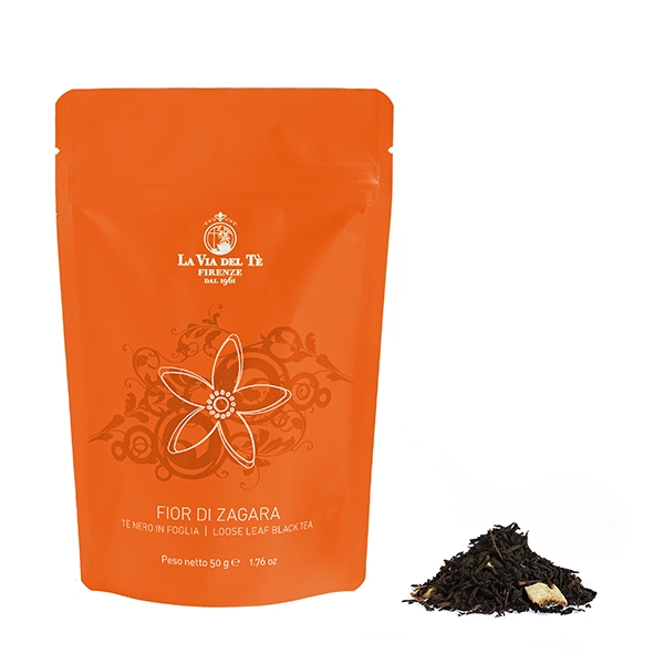 Flavoured blend of black loose leaf teas