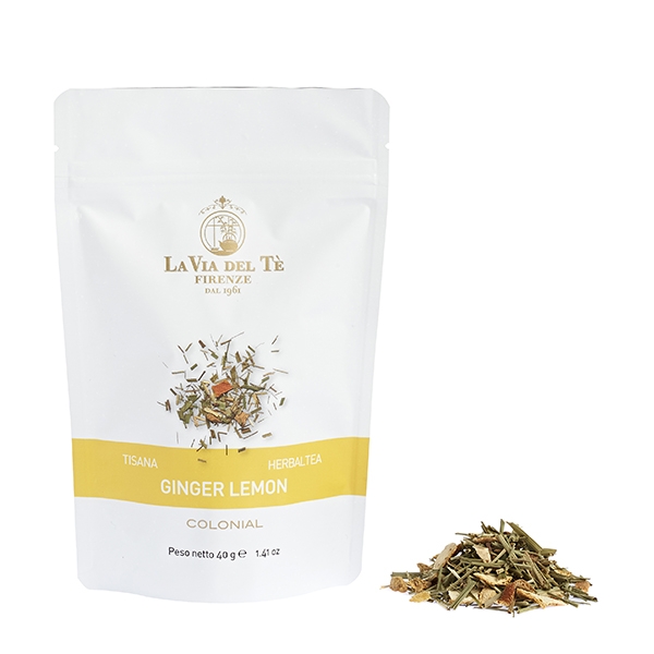 Ginger Lemon Herbal Tea Loose Leaf