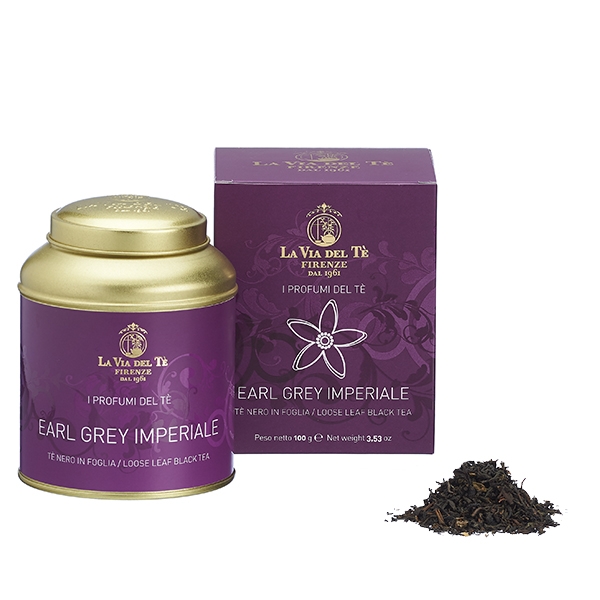 Indian black tea Earl Grey Imperiale 100 grams La Via del Tè Earl Grey Imperiale