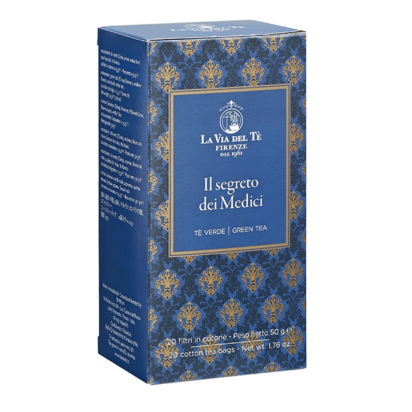 Il Segreto dei Medici Firenze Flavoured black teas and blends 20 filters box