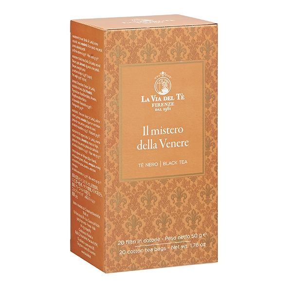 Il Mistero della Venere Firenze Flavoured black teas and blends 20 filters box