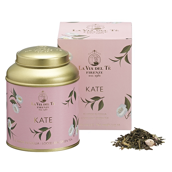 Kate Leaf tea Flavoured teas and blends 100 grams tin
