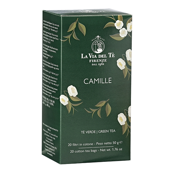 Camille Tè in foglia Miscele e Tè aromatizzati Le Signore delle Camelie Lattina da 100 grammi
