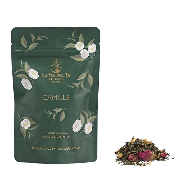 Camille Leaf tea Flavoured teas and blends in 50 grams bag
