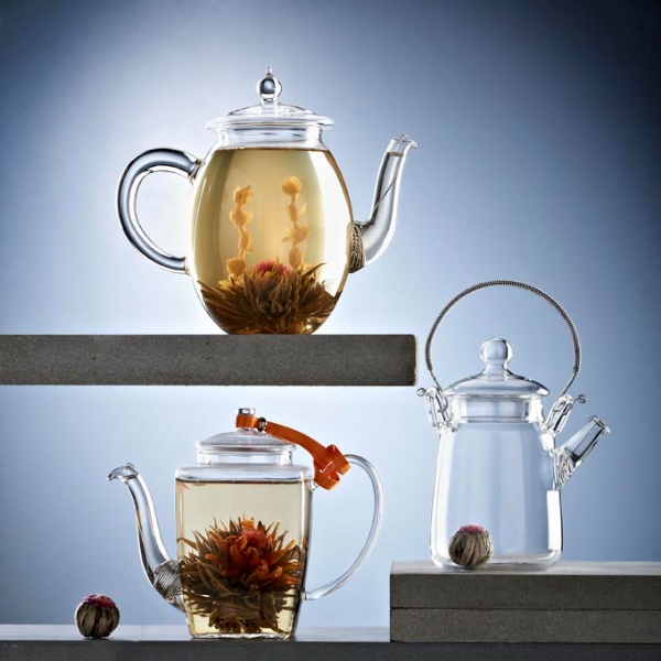 Lantelme Thermotea Borraccia Termica In Vetro 400 Ml Con Infusore Per Tè: Ideale Per Viaggio, Colore Grigio